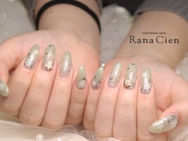 クリスマスネイル