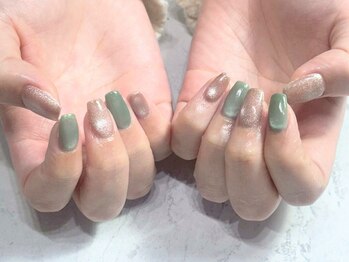 大人気★マグネットネイル