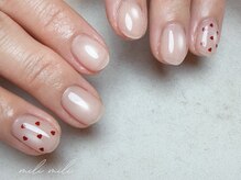 ミリ ミリ(mili mili)/バレンタインネイル