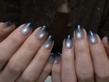 ハイネイル 池袋(Hi nail)/マグネットカラーグラデーション