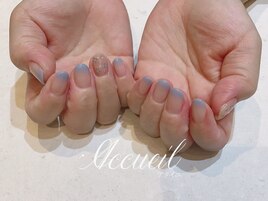 夏の終わりにぴったりネイル♪