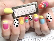 プロフェッショナル ネイルサロン ラヴィアス(LAVIAS)/【ジェル】10本アートし放題