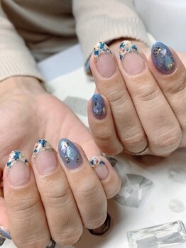 リルカネイル(Re'Luca nail)/ジェルアート付け放題コース