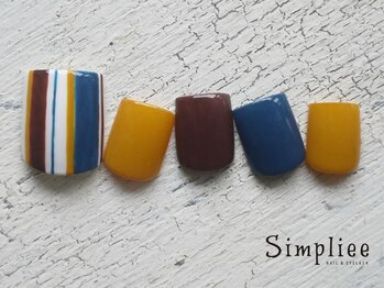 シンプリー ネイルアンドアイラッシュ 祖師谷大蔵店(Simpliee Nail&Eyelash)/フットネイル