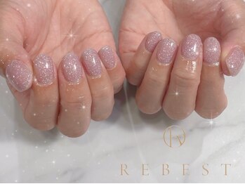 リーベスト 心斎橋(REBEST)/ラメワンカラー