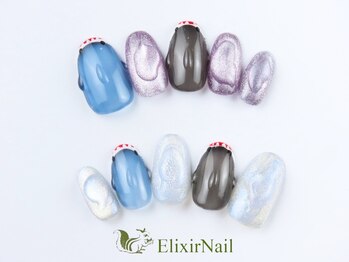 エリクサーネイル 五反田(Elixir Nail)/定額b カジュアル/クーポン使用