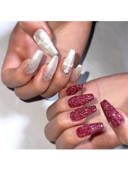 エムネイル ブランチ(Mネイル branch)/__maeda!!手書きクロスネイル