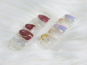 トランク ネイル(trunc nail)の写真/指先がキレイだとテンション上がる♪2回目以降も通いやすい◎いつでもオフ無料!