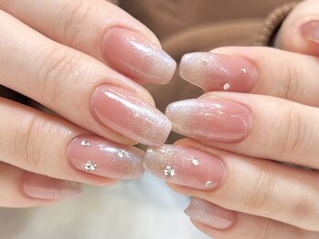 エムワイユーネイル(myu.nail)/マグネットグラデーション.。