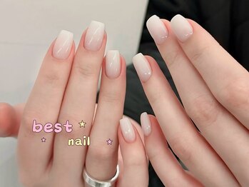 ベストネイル 池袋東口店(Best Nail)/乳白色　ワンカラー