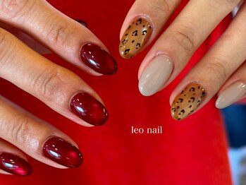 レオネイル(leo nail)の写真/トレンドのデザインを多数ご用意しています！華やかなデザインネイルを楽しみたい方におすすめ♪
