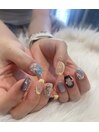 持ち込みデザインネイル！