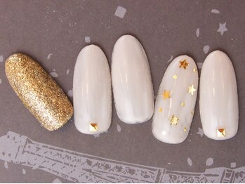 ネイルサロン ビジュードゥ(Nailsalon Bijoux doux)/スター☆ネイル♪￥5700！！