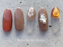 サロンストロベリームーン(Salon Strawberry Moon)/マグネットネイル　￥7980