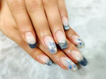 ネイルサロン シェル(Nail Salon SHELL)/ブルーネイル