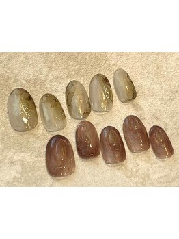 ショートネイルデザインが豊富