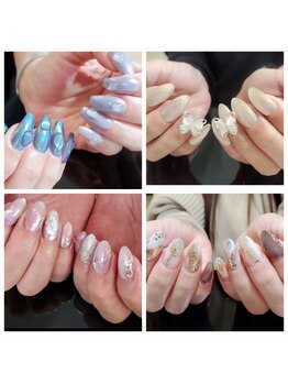 リチェルカ(ricerca)の写真/【カラー数300種類以上☆】マグネットニュアンスならお任せを！マグネット×パウダーの組み合わせが人気♪
