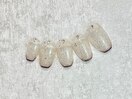 秋色スキニーフレンチネイル
