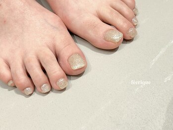 フェリークネイル(feerique nail)/フットネイル/ワンカラー/圓山