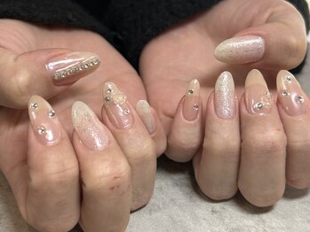 ジュメル(jumelle)/ミラーネイル　￥5,000