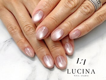 ネイルスタジオ ルキナ(LUCINA)/c-324 うるうるピンクマグネット