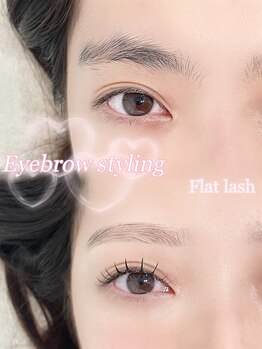 アテ(ate.)/眉スタイリング＋Flat lash 