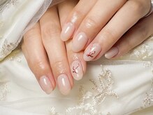 ララ(LALA)/ワンカラー＋ワンポイントリボン