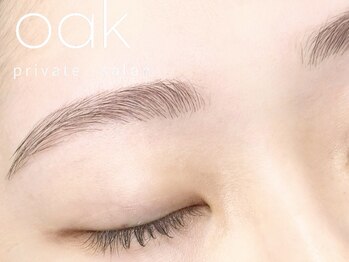 オーク(oak)の写真/《ナチュラルな眉毛スタイリングがおすすめ！》眉毛でお顔の印象の8割が決まる♪ 自信の持てる目元が叶う◇