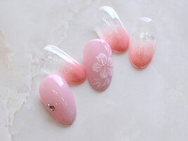 フラワー☆オフィスピンク☆花