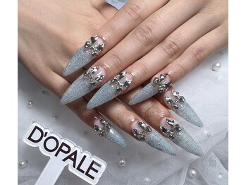 ドパルネイル 上野(DOPALE.Nail)/チップ長さ出し持ち込みデザイン