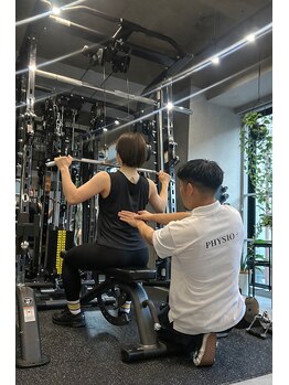 フィジオプラス 恵比寿(Physio+)の写真/恵比寿・広尾・白金エリアでパーソナルトレーニングするならPhysio＋！身体分析付き◎