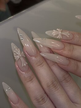 Ｙｕｒｉ  ｎａｉｌ  ｓｔｕｄｉｏ 元町の写真/《初回付け替えオフ無料》大人kawaii◇ベイビーブーマー｜マグネットネイル◇designと美フォルムにこだわり