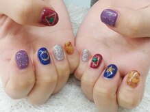 ネイリシャス(NAILICIOUS)/秋冬カラーの個性派ネイル☆