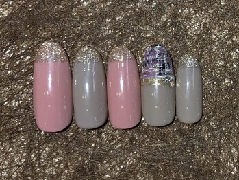 テラスアヴェダ ららぽーとエキスポシティ(Terrace AVEDA)/ツイードネイル