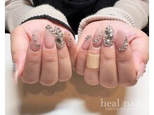 ヒールネイル(heal nail)/スカルプ キラキラネイル