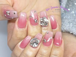 【自爪ネイル】ちゅるんネイル