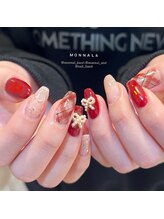 モナールアンド(MONNAL&)/クリスマスネイル♪