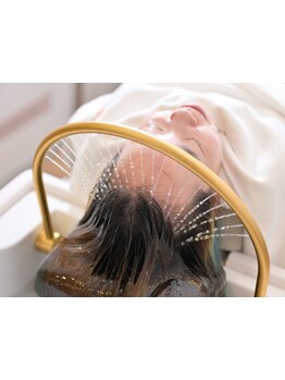 ヘッドスパで癒されたい