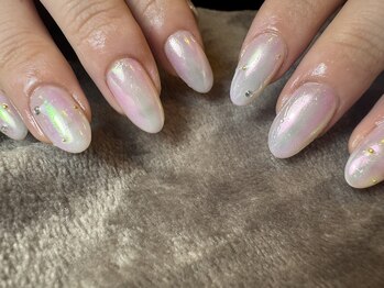 ワイグロウ(yglow.)/オーロラネイル