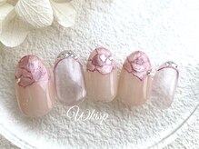 ウィスプ(WHISP)/ローズフレンチ/パラジェル込み