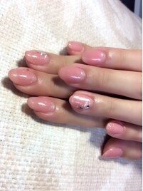 大人ピンクで全面一色塗り