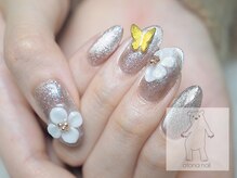オトナネイル(otona nail)/バタフライマグネットネイル
