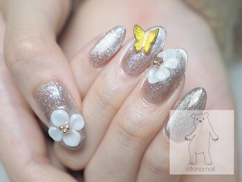 オトナネイル(otona nail)/バタフライマグネットネイル