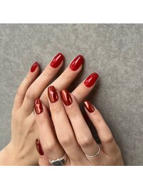 ボルドーネイル♪