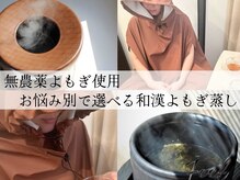 フィール(feel)の雰囲気（沖縄産の無農薬よもぎと和漢植物を配合したよもぎパックを使用♪）