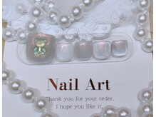 アンダンテ ネイル スタジオ トウキョウ(ANDANTE NAIL STUDIO TOKYO)/フットシンプル定額アート
