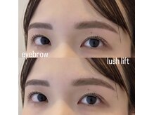 ネイルアイサロンアンドスクール リッカ(Lycka)/まつ毛パーマ+美眉スタイリング