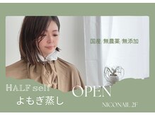 ニコネイル(Nico nail)の雰囲気（よもぎ蒸しスタート☆温活//女性のお悩み/りらく/滝汗）