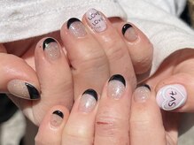 ア―ジュポシェフリル 天神西通り店(age poche Frill)/フレンチネイル