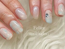 クリスマス/チェック/マグネット